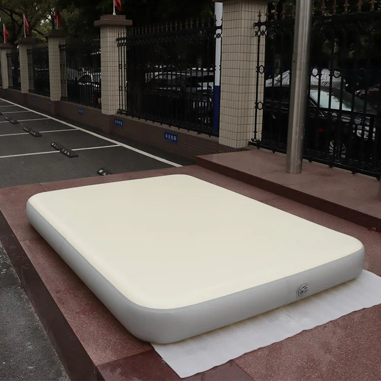 2x1.5x0.2m Portable Inflatable Mattress, Waterproof Blow Up Air Bed for Outdoor Camping, Easy Inflation and 1 Year Warranty