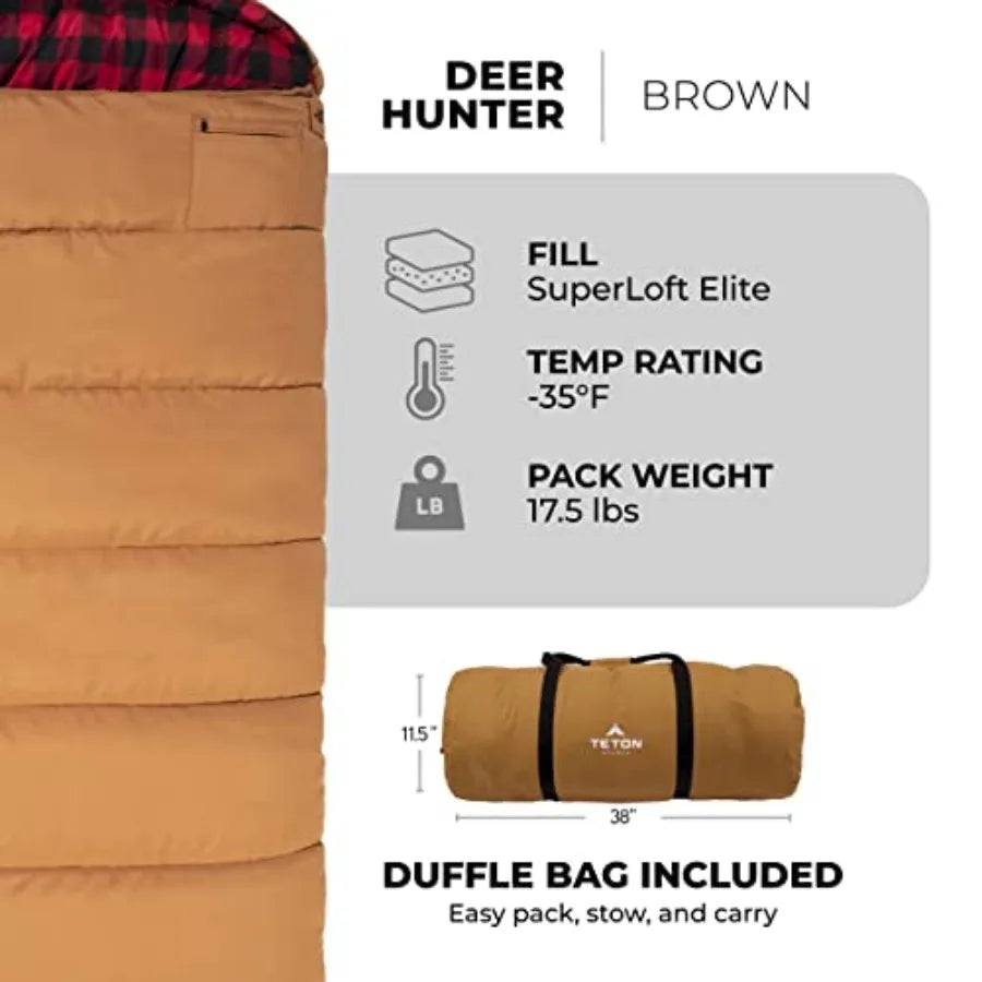 Deer Hunter Warm Sleeping Bag