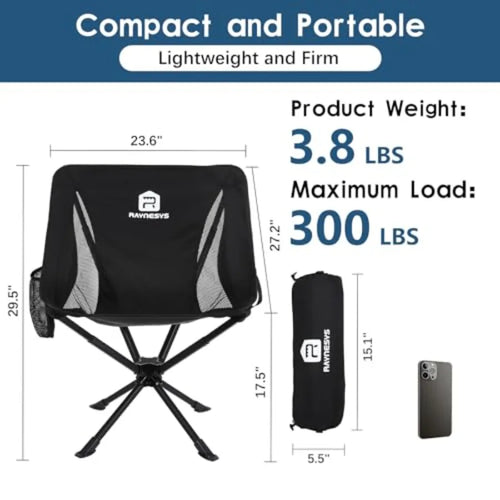 360° Rotating Camping Chair