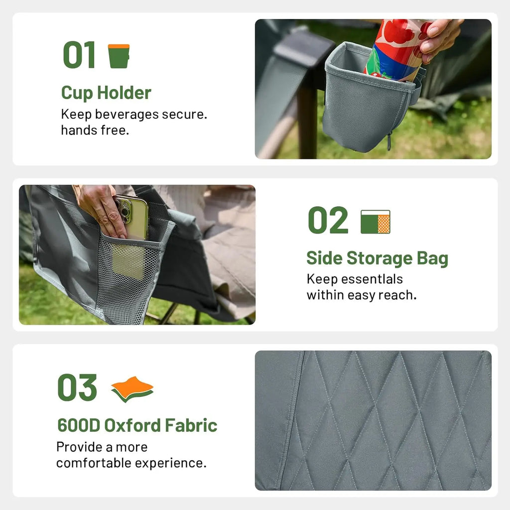 Adjustable Hammock Camping Chair