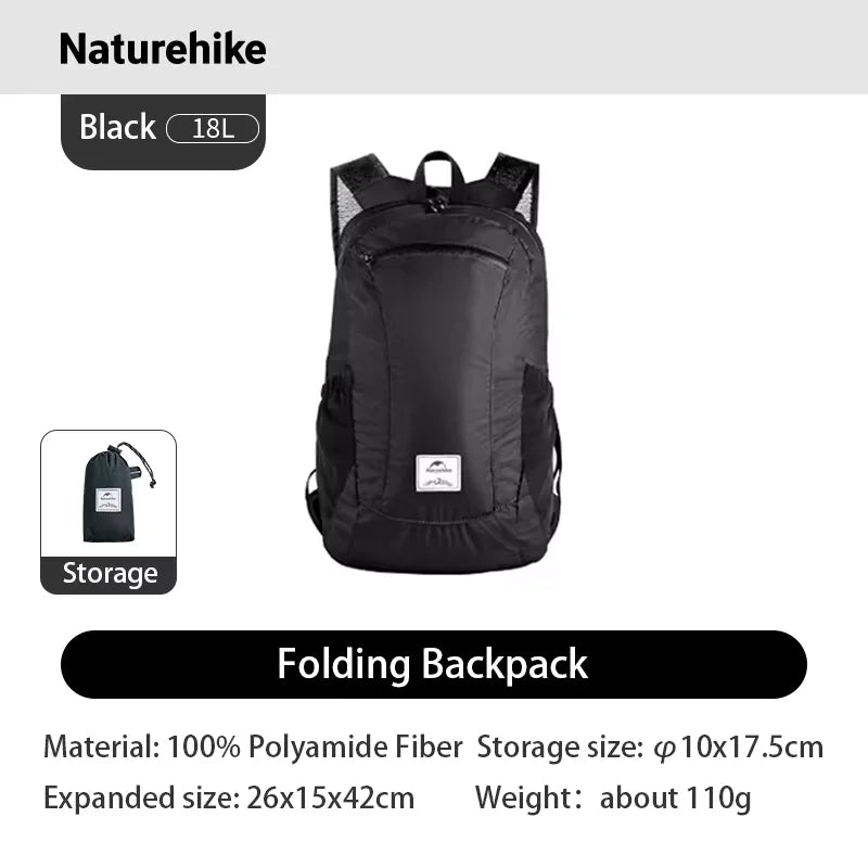 Naturehike 18L Folding Waterproof Backpack