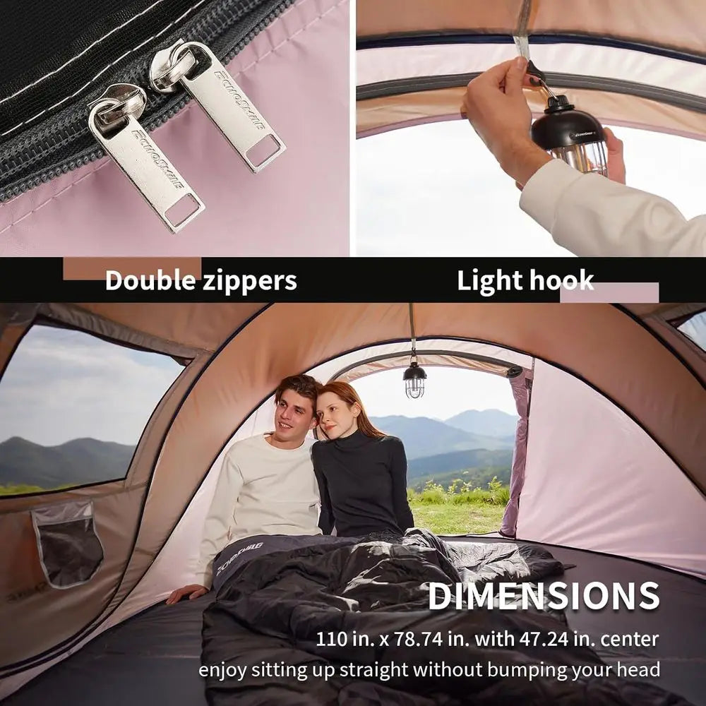 2–6 Person Dome Camping Tent