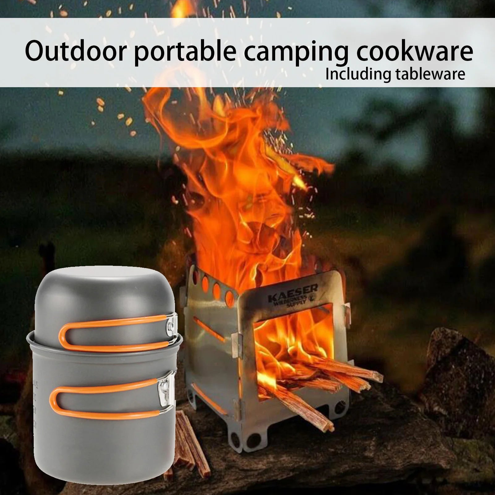 Portable Camping Cookware Set