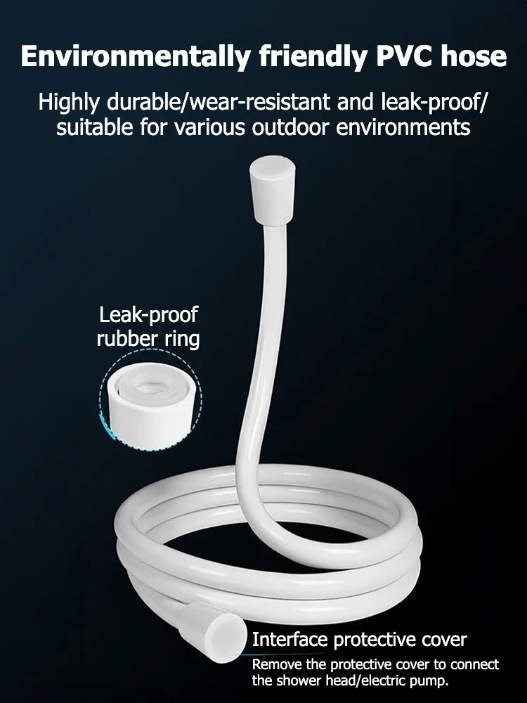 Portable Camp Shower Rechargeable Shower Outdoor Camping Shower Pet Shower Multiple Spray Modes for Camping,Hiking,Traveling,RV