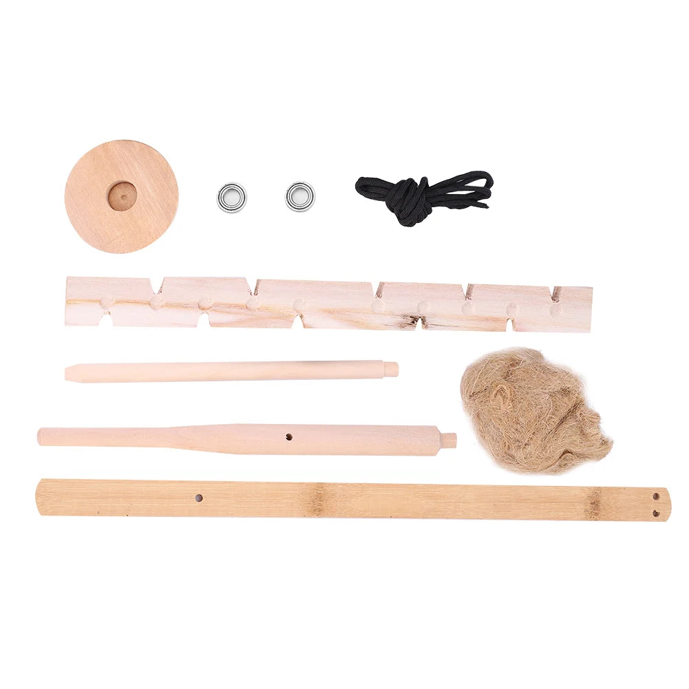 Fire Making Tool Outdoor Emergency Fire Tool Wood Drilling Fire Making Tool Survival Emergency Ignitor Kit for Outdoor Camping