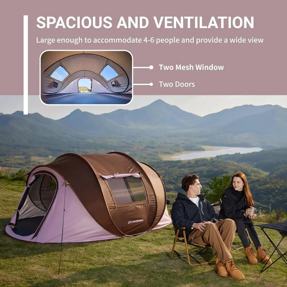 2–6 Person Dome Camping Tent