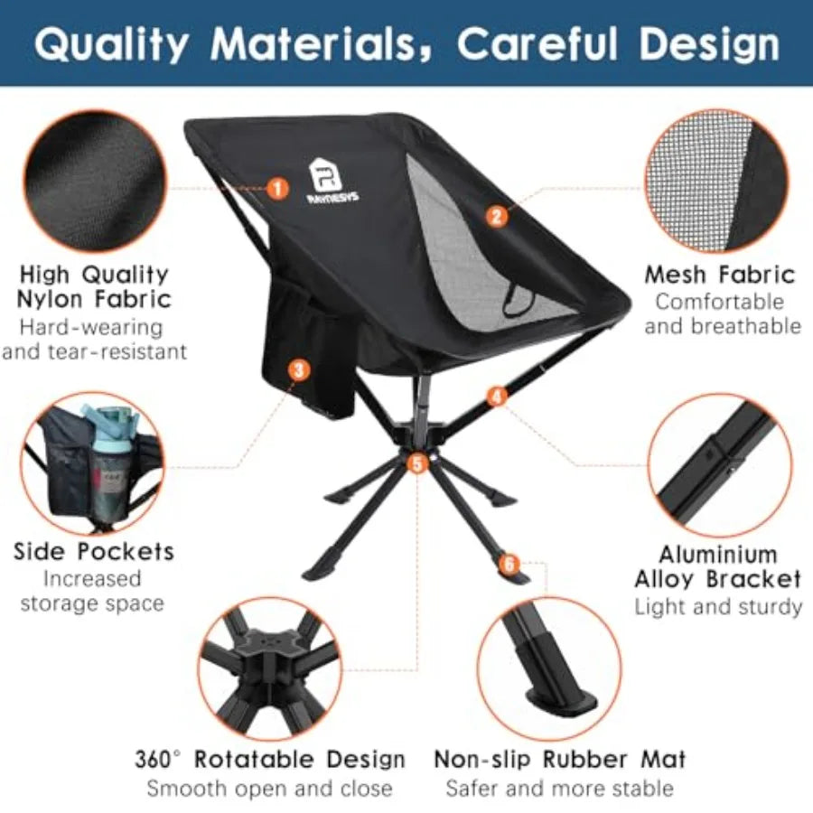 360° Rotating Camping Chair