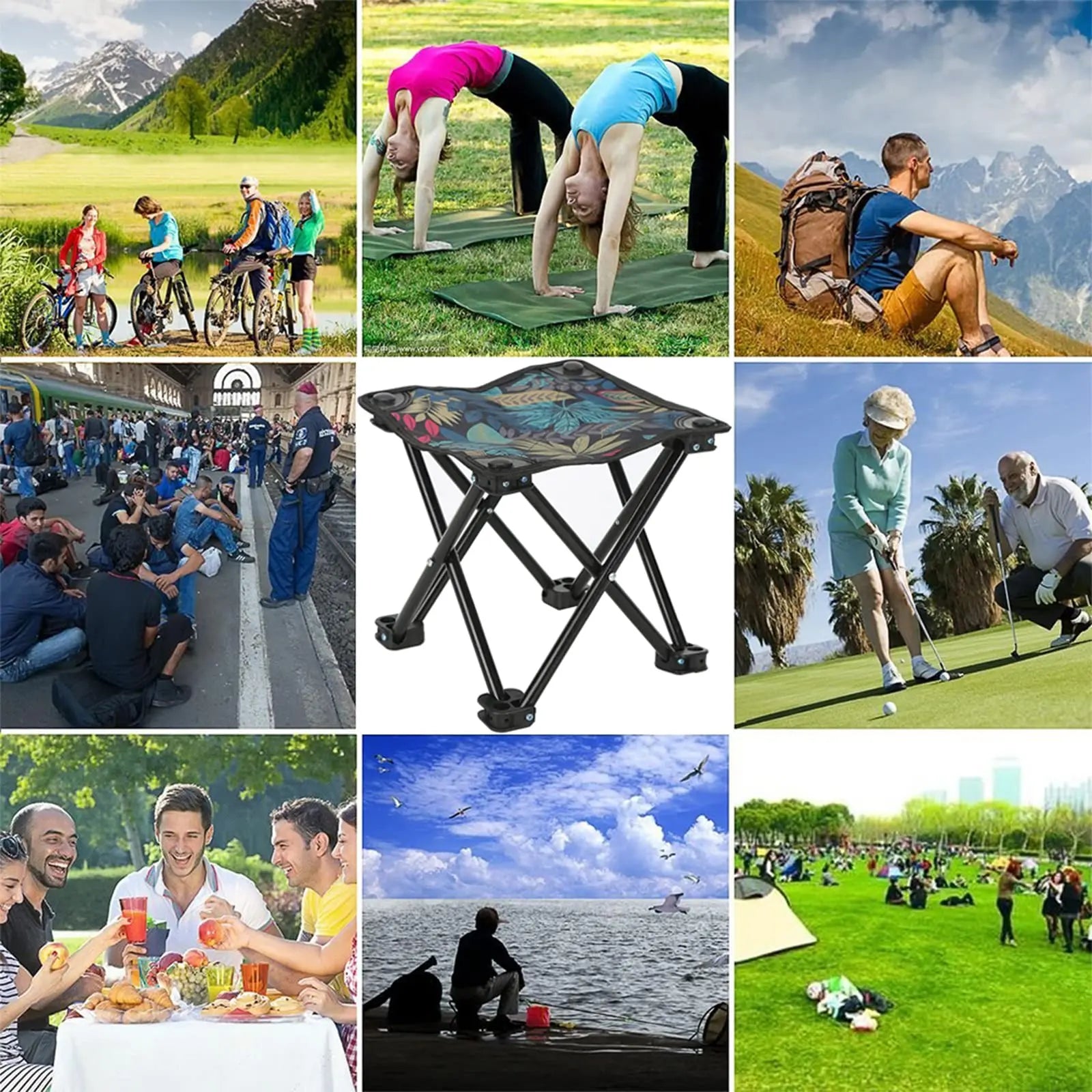 Portable Folding Camping Stool