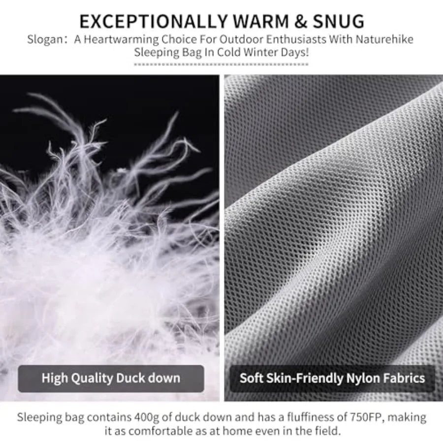 Ultralight Down Sleeping Bag 650FP