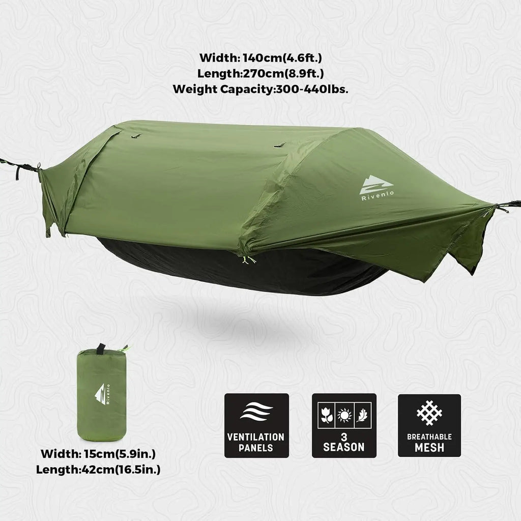 3-in-1 Hammock Tent with Rainfly