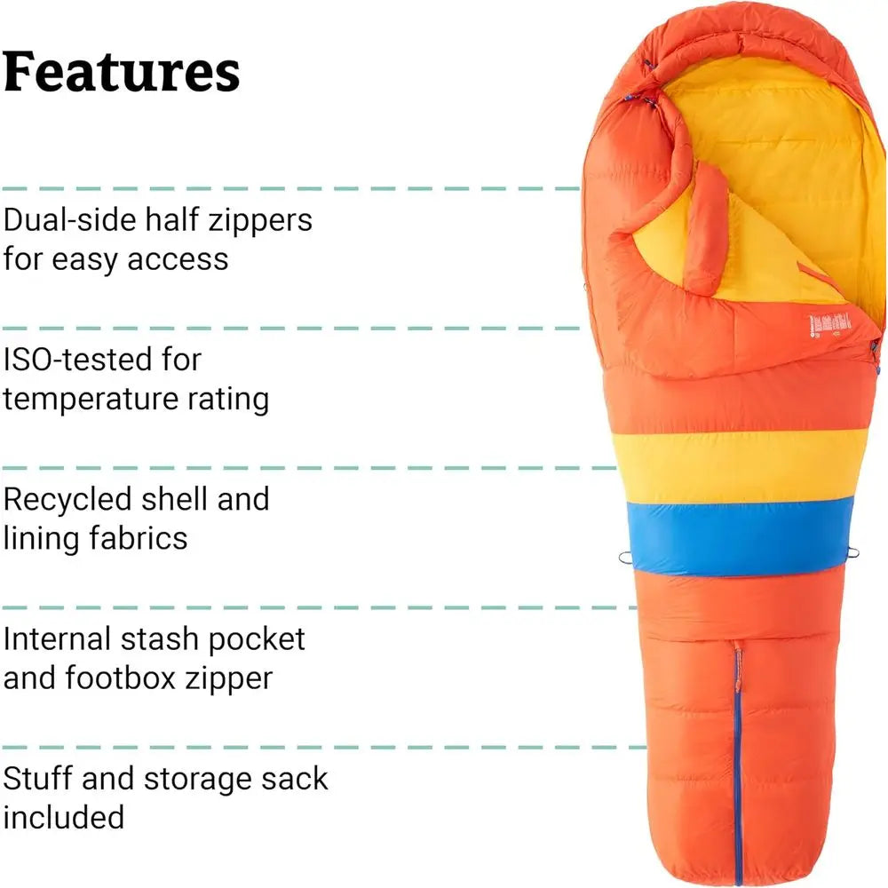 Men’s Summer 40° Down Sleeping Bag