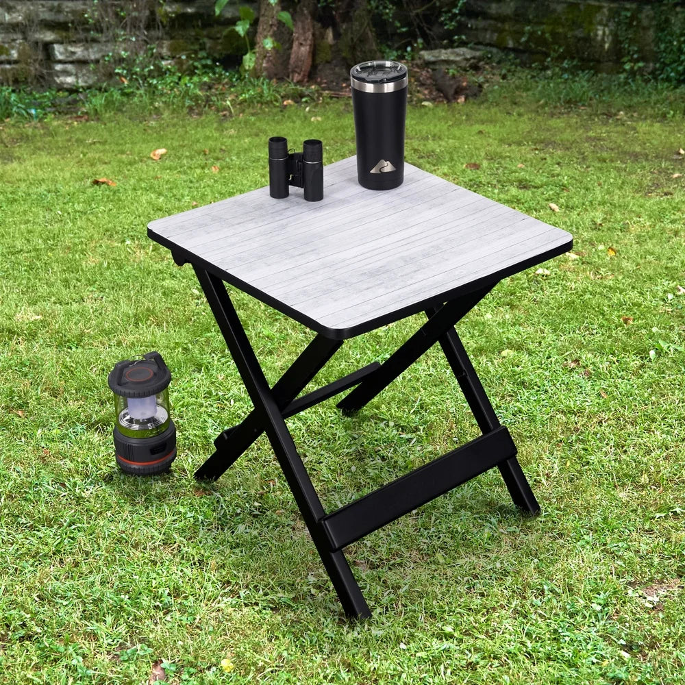 Adjustable Folding Camp Side Table