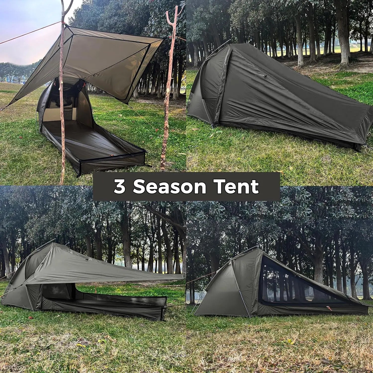 Ultralight 1-Person Backpacking Tent