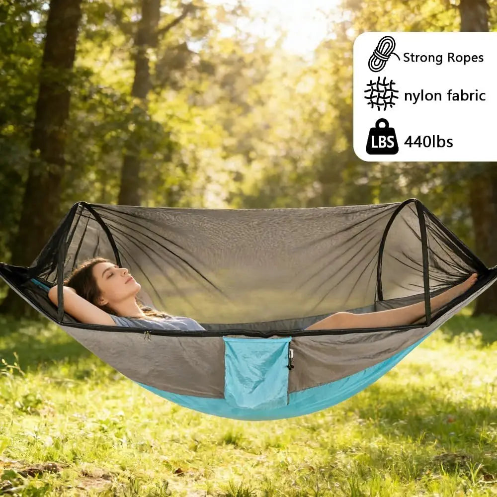 Camping Hammock with Mosquito Net