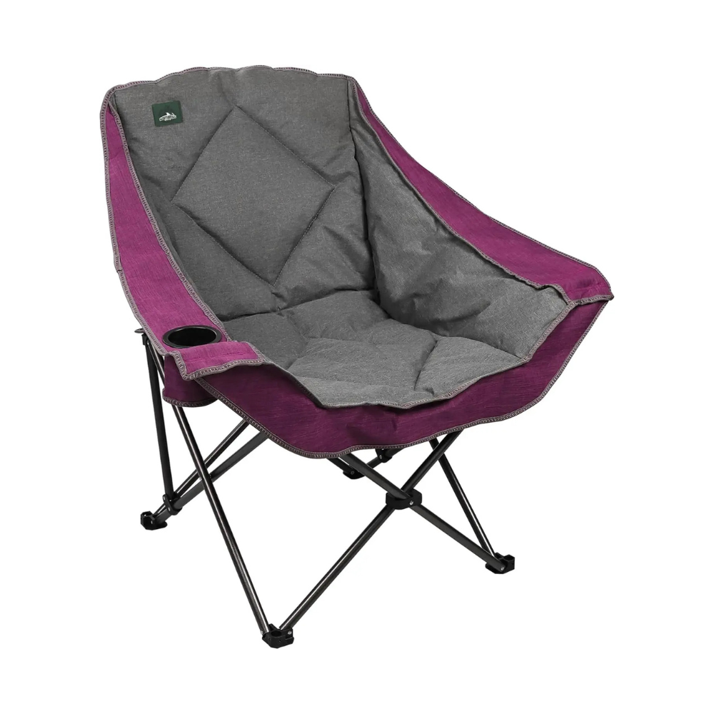 Oversized Camping Chair with Cup Holder