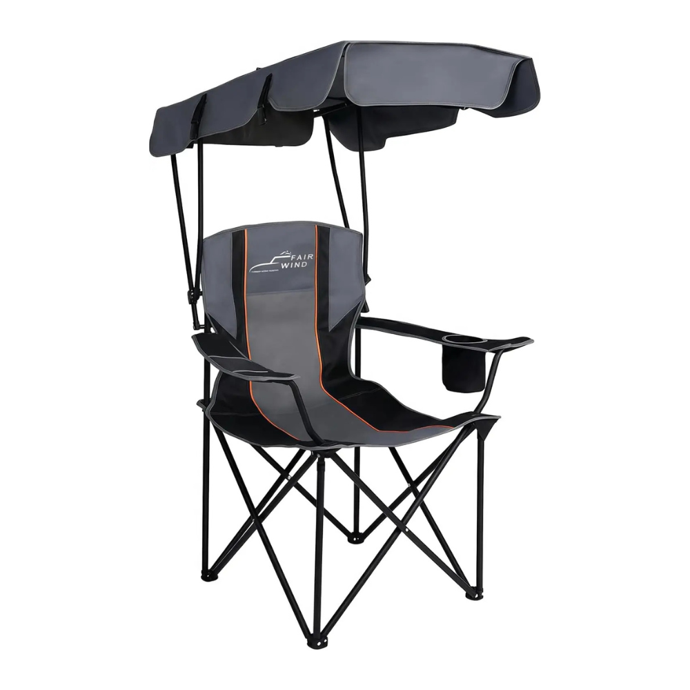Oversized Camping Chair with Canopy